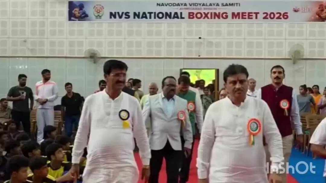 વડનગર: વડનગરમાં NVS બોક્સિંગ મીટ 2026 આયોજન કરવામાં આવ્યું