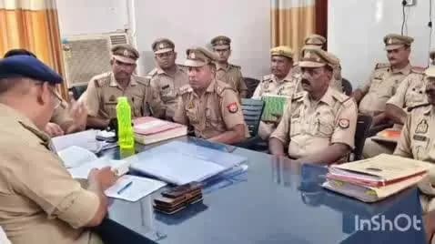 भिनगा: अपर पुलिस अधीक्षक ने थाना कोतवाली भिनगा का अर्दली रूम किया, लंबित विवेचनाओं की समीक्षा की