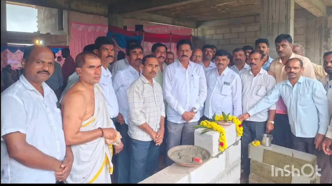 ಸಿದ್ಧಾಪುರ: ನಾಮಧಾರಿ ಅಭಿವೃದ್ಧಿ ಸಂಘದ ಸಮುದಾಯ ಭವನ ಕಾಮಗಾರಿಗೆ ಶಾಸಕ ಭೀಮಣ್ಣ ನಾಯ್ಕ ಚಾಲನೆ