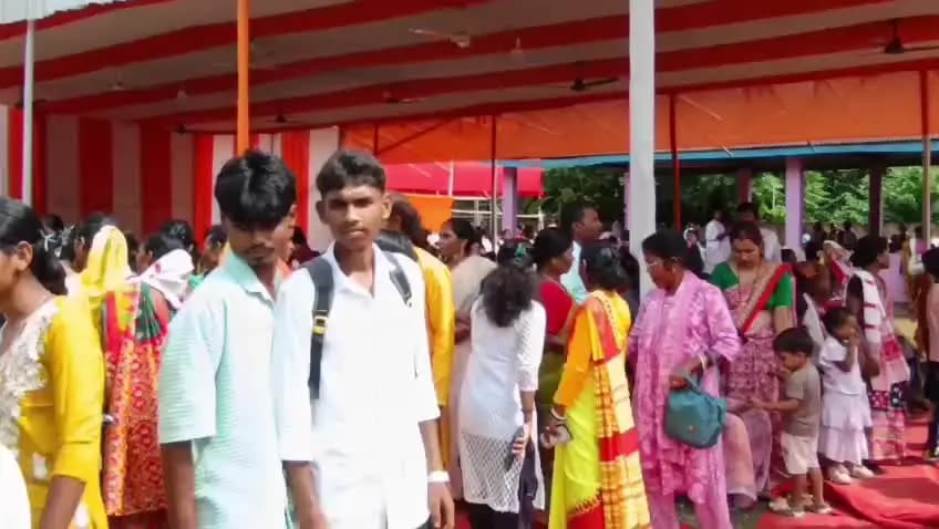 ঢেকিয়াজুলি ভাগ: ঢেকীয়াজুলি ৰাজহচক্ৰ এলেকাৰ ভোটপাৰাত অনুষ্ঠিত হৈছে শান্তি পূজা
