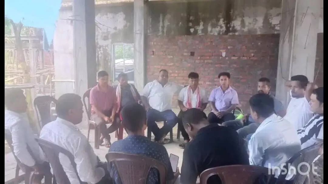 ধেমাজি: গোগামুখত কৃষক মুক্তি সংগ্ৰাম সমিতিৰ গুৰুত্ব পূৰ্ণ সভা, উপস্থিত জিলা সভাপতি