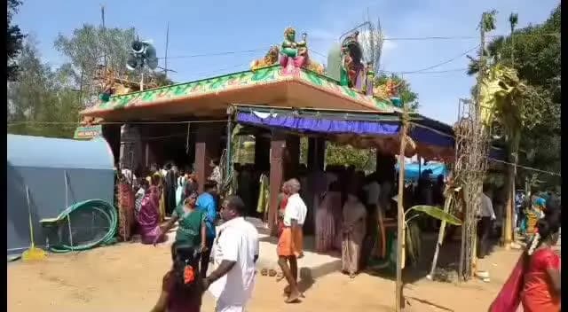 வேதாரண்யம்: தென்னம் புலம் பத்ரகாளியம்மன் ஆலய அஷ்டபந்தன மகா கும்பாபிஷேகம் தெலுங்கானா பக்தர்கள் கலந்து கொண்டு சாமி தரிசனம்