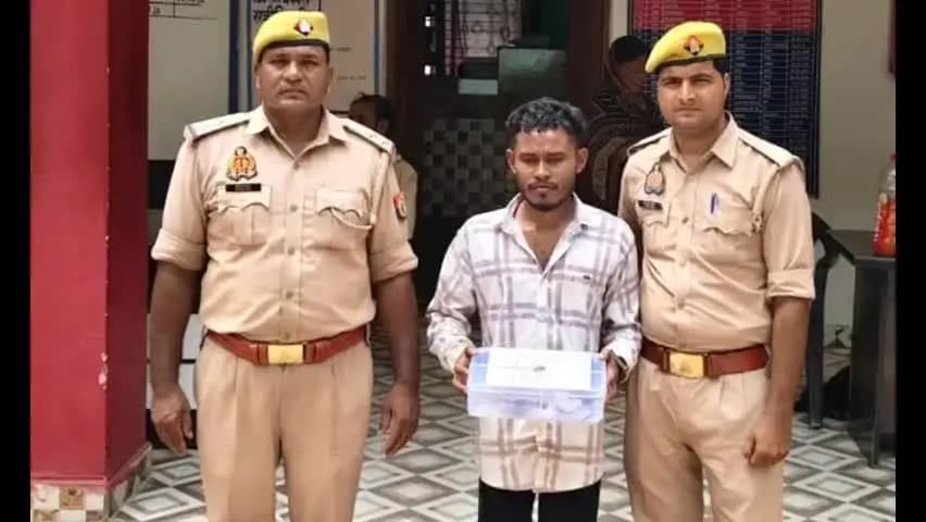 सैदपुर: खिदिरगंज बाजार चोरीकांड का हुआ खुलासा, चोरी के माल के साथ एक आरोपी को किया गया गिरफ्तार