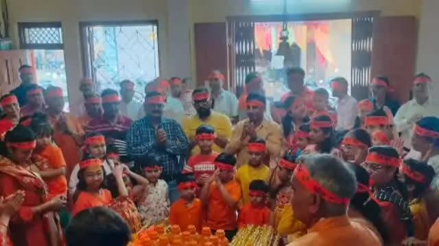 देवास: देवास में कॉलानी बाग क्षेत्र से निकाली गई बच्चों द्वारा कावड़ यात्रा