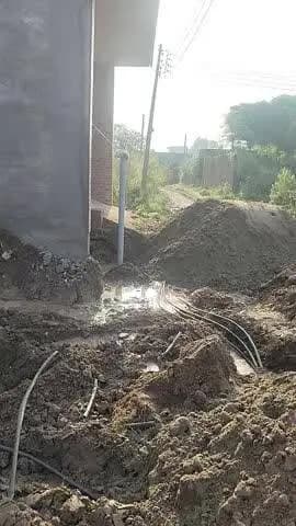 GANESSH VIHAR COLONY BARWALA PANCHKULA ROAD ,BINA PERMISSION KE GALI KO KUDWAYA ,