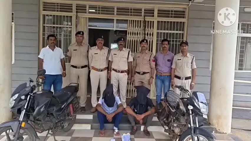 बड़ौद: बड़ौद पुलिस ने नशे के कारोबार पर बड़ी कार्रवाई की, 94.70 ग्राम MD ड्रग्स के साथ दो आरोपी गिरफ्तार
