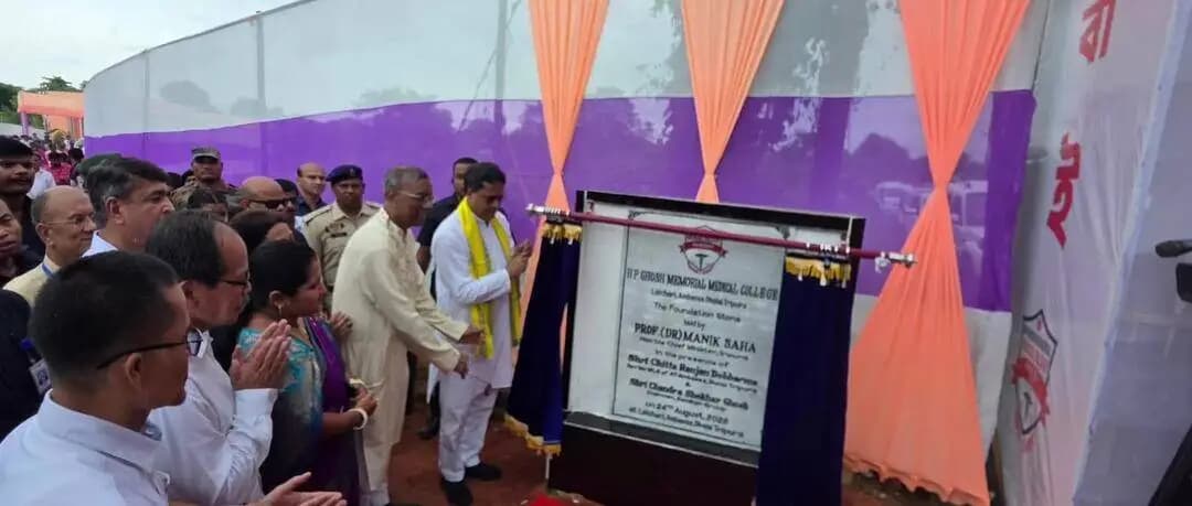 আমবাসা: আমবাসা এলাকায় একটি কর্মসূচিতে উপস্থিত মূখ্যমন্ত্রী