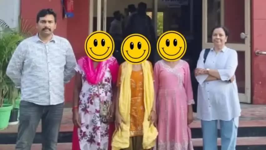 न्यू अशोक नगर पुलिस ने 'ऑपरेशन मिलाप' के तहत लापता दो नाबालिग बहनों को परिवार से मिलाया