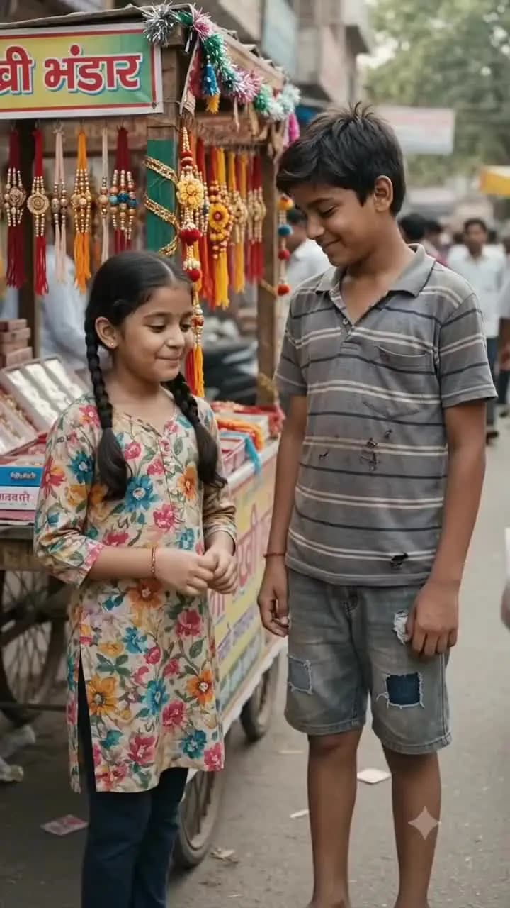 राखी की कीमत छोटी हो सकती है...
लेकिन भाई-बहन का प्यार कभी छोटा नहीं होता। ❤️
एक गरीब भाई अपनी बहन के लिए महंगा तोहफा नह