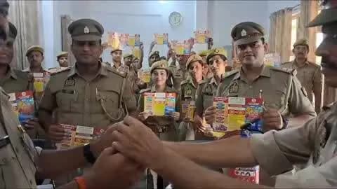 खुर्जा: अररिया थाना परिसर में फायर सेफ्टी कार्यक्रम आयोजित, अग्निशमन अधिकारी ने किया जागरूक