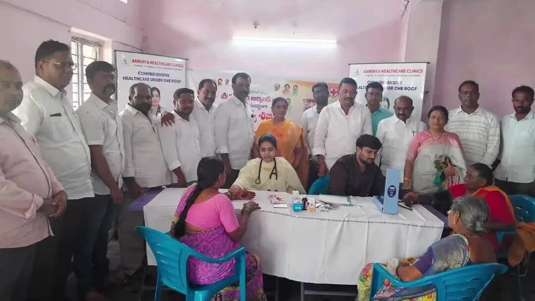 మెట్పల్లి: బిజెపి ఫ్లోర్ లీడర్ ఆధ్వర్యంలో నిజామాబాద్ ఎంపీ అర్విoద్ పుట్టినరోజు సందర్భంగా
ఉచిత వైద్య శిబిరం