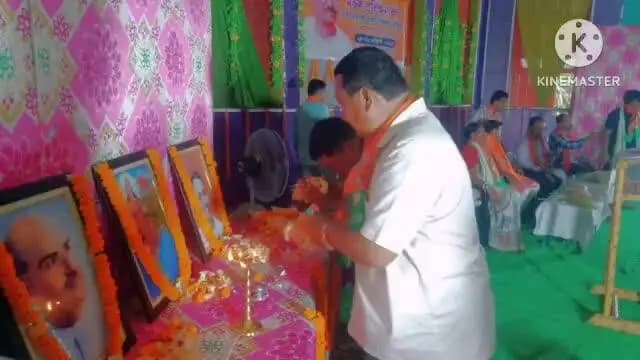 খোয়াই: ২৬ আশারাম বাড়িBJPমন্ডলের উদ্যোগে ২ দিনব্যাপী দীনদয়াল উপাধ্যায়ের প্রশিক্ষণ মহাভিযান শুরু হয় আশারাম বাড়ি কমিউনিটি হলে