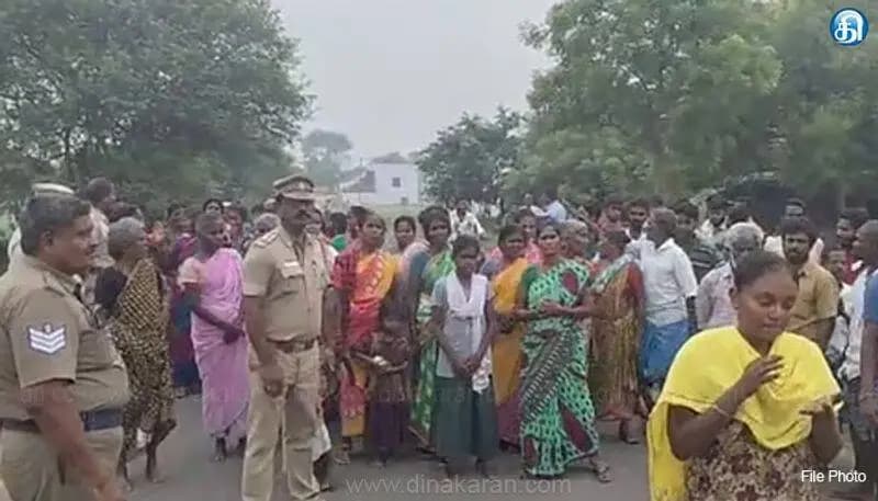 திருவண்ணாமலை: திண்டிவனம் அருகே டாஸ்மாக் கடை மூட புயல்: சி.வி.சண்முகம் நேரில் வந்ததும் பரபரப்பு!