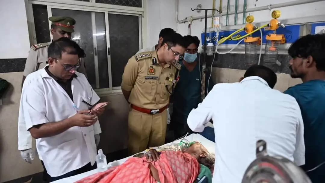 सदर: एसएसपी गौरव ग्रोवर ने पूराकलंदर क्षेत्र की घटना का किया स्थलीय निरीक्षण