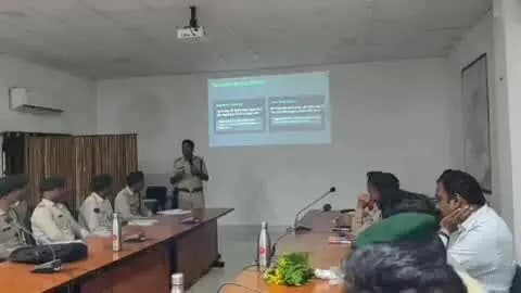 मानपुर: जैव विविधता प्रशिक्षण केंद्र ताला मे प्रशिक्षु वनरक्षको को दिया गया वन्यजीव संरक्षण कानून प्रवर्तन का विशेष प्रशिक्षण