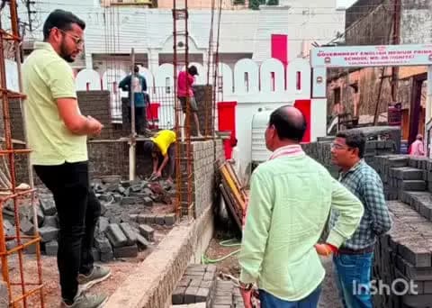 राजनांदगांव: नगर निगम महापौर मधुसूदन यादव ने शहर के विभिन्न क्षेत्रों का किया निरीक्षण