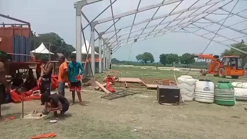बांसडीह: स्वास्थ्य खराब होने के बावजूद बांसडीह विधानसभा में सीएम के आगमन को लेकर विधायक केतकी सिंह ने तैयारी का लिया जायजा