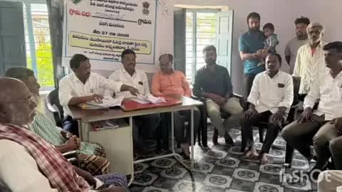 వికారాబాద్: పరిగి మండలం పరిధిలోని పలు గ్రామాలలో గ్రామసభలో పాల్గొన్న మండల కాంగ్రెస్ పార్టీ అధ్యక్షులు వెంకట్ రాములు