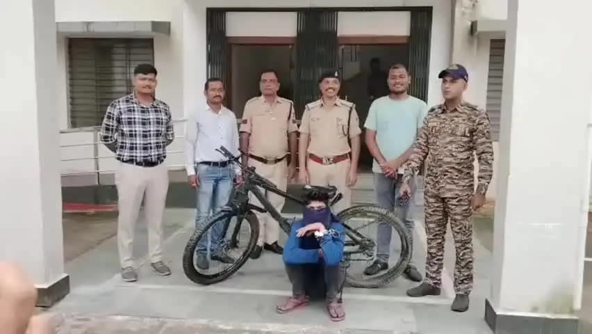 बालाघाट: भरवेली में 24 घंटे में मंदिर चोरी का खुलासा, आरोपी गिरफ्तार; 55 हजार का मशरूका बरामद