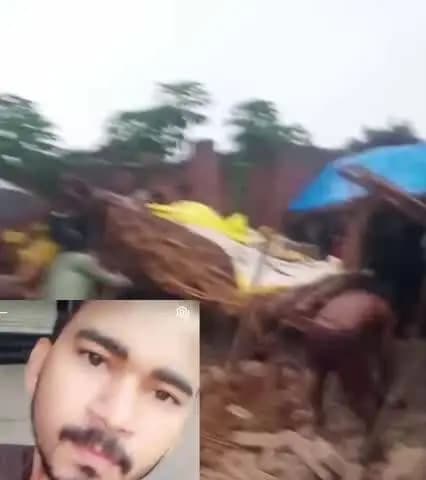 बीघापुर: बीघापुर के रानीपुर के छुलिहा में दीवार गिरने से युवक की मौत, बाबा हुए घायल