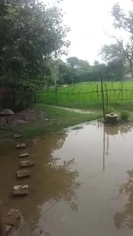 meerapur kunda Pratapgarh Uttar Pradesh badh se ghar mein bahut pani bhar gaya hai