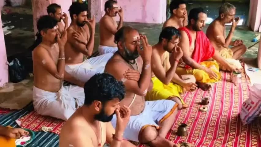 बूंदी: विश्व शांति और मानव कल्याण की कामना के साथ श्रावणी कर्म सम्पन्न