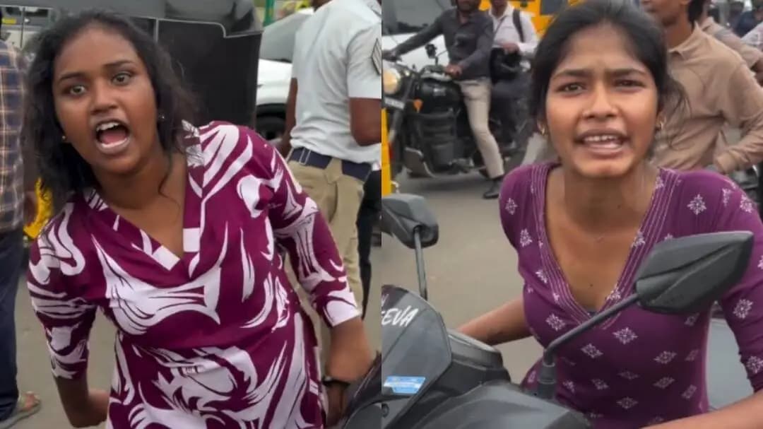 திருவண்ணாமலை: நடுரோட்டில் இரு பெண்கள் போலீசை மிரட்டி தீங்கு; அதிர்ச்சி வீடியோ வைரல்!