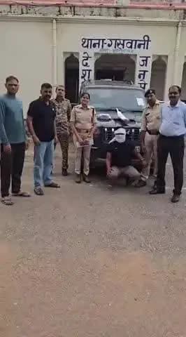 विजयपुर: बंदूक लूटकांड के आरोपी 24 घंटे में गिरफ्तार, 315 बोर बंदूक, 13 राउंड और स्कॉर्पियो जब्त