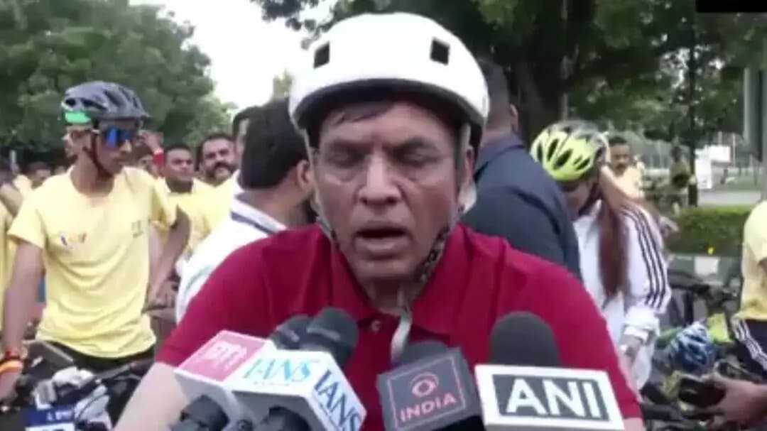 केंद्रीय खेल मंत्री मनसुख मंडाविया ने 'Sundays On Cycle' कार्यक्रम पर बात की