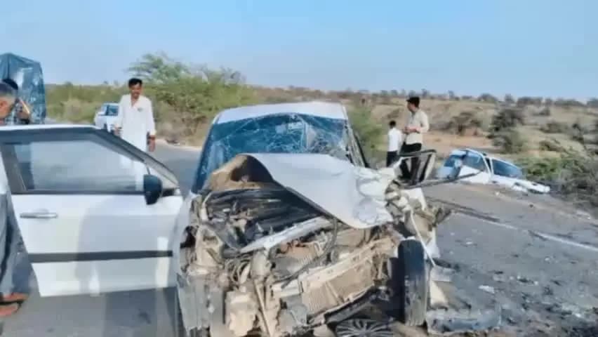 बज्जू: बज्जु के भड़ल के पास भीषण सड़क हादसे में नवजात सहित तीन की हुई मौत, बीकानेर अस्पताल से प्रसूता को डिस्चार्ज कर लौट रहे थे