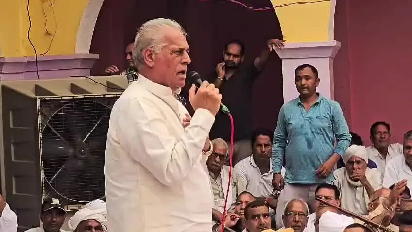 पलवल: पूर्व मंत्री करण सिंह दलाल बोले, 6 सितंबर को मिंडकौला में सामाजिक कुरीतियों के खिलाफ होगी 52 पालों की महापंचायत
