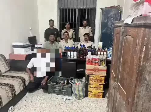 किशनगंज: किशनगंज टाउन थाना क्षेत्र की नेपालगढ़ कॉलोनी से 101 लीटर 750 ग्राम विदेशी शराब के साथ एक आरोपी गिरफ्तार, जेल भेजा गया