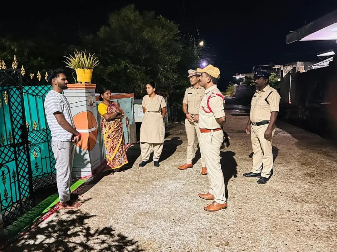 చివ్వెంల: బీబీగూడెంలో పోలీసుల కార్డన్ అండ్ సెర్చ్: 56 వాహనాలు సీజ్