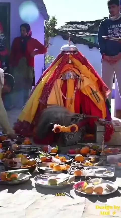 uttarakhand chamoli uk11 gopeshwar kathur maa jawala devi yatra 56 years after #uttrakhand #maajawaladevi
