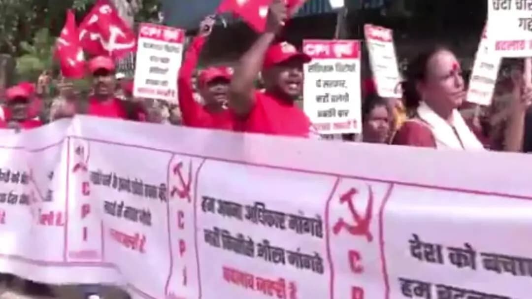 सीपीआई ने रामलीला मैदान में 'बदलाव जरूरी है' कार्यक्रम आयोजित किया, विरोध प्रदर्शन जारी