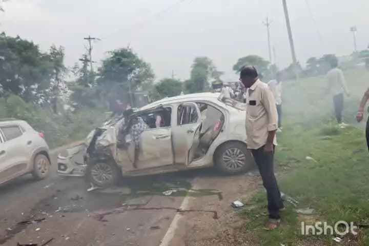 पिपरिया: पिपरिया-सांडिया मार्ग पर भीषण सड़क हादसा, एक की मौत, आठ घायल; विधायक ठाकुरदास नागवंशी ने दिखाई मानवता
