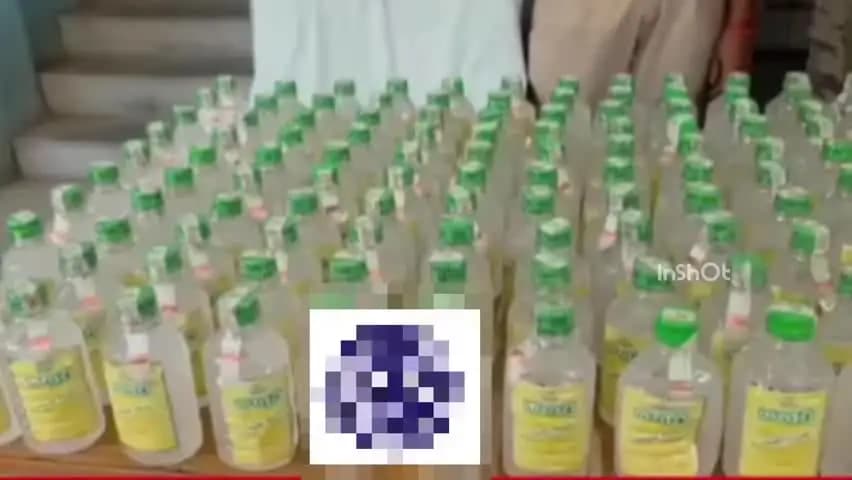 बनकटवा: महुआवा पुलिस ने नेपाली शराब के साथ एक तस्कर को किया गिरफ्तार