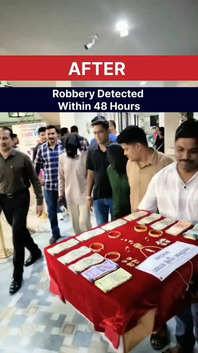 They spent longer planning it than the police spent solving it. 48 hours. Faster than Amazon Prime Delivery ⚡️
#AkolaPolice #LocalCrimeBranch #PoliceAction #CrimeDetection #MaharashtraPolice IPS Police Akola Police News LCB Viral Video