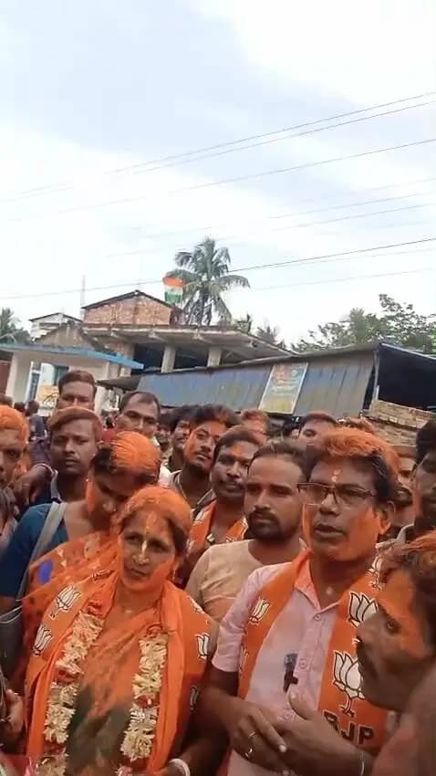 শ্যামপুর ১: ধান্দালি পঞ্চায়েতে প্রধান ও উপপ্রধান নির্বাচিত বিজেপির দুজনেই