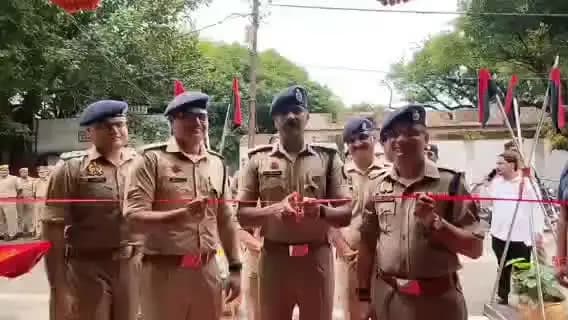 मुरादाबाद: वरिष्ठ पुलिस अधीक्षक सतपाल अंतिल के कार्यालय का नवीनीकरण, DIG मुनिराज जी ने किया उद्घाटन