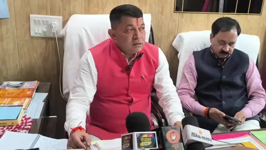 चम्पावत: भाजपा जिलाध्यक्ष गोविंद सामंत और दर्जा मंत्री सुभाष बगौली ने विधायक पर एससी अधिकारी से अभद्रता करने का लगाया आरोप