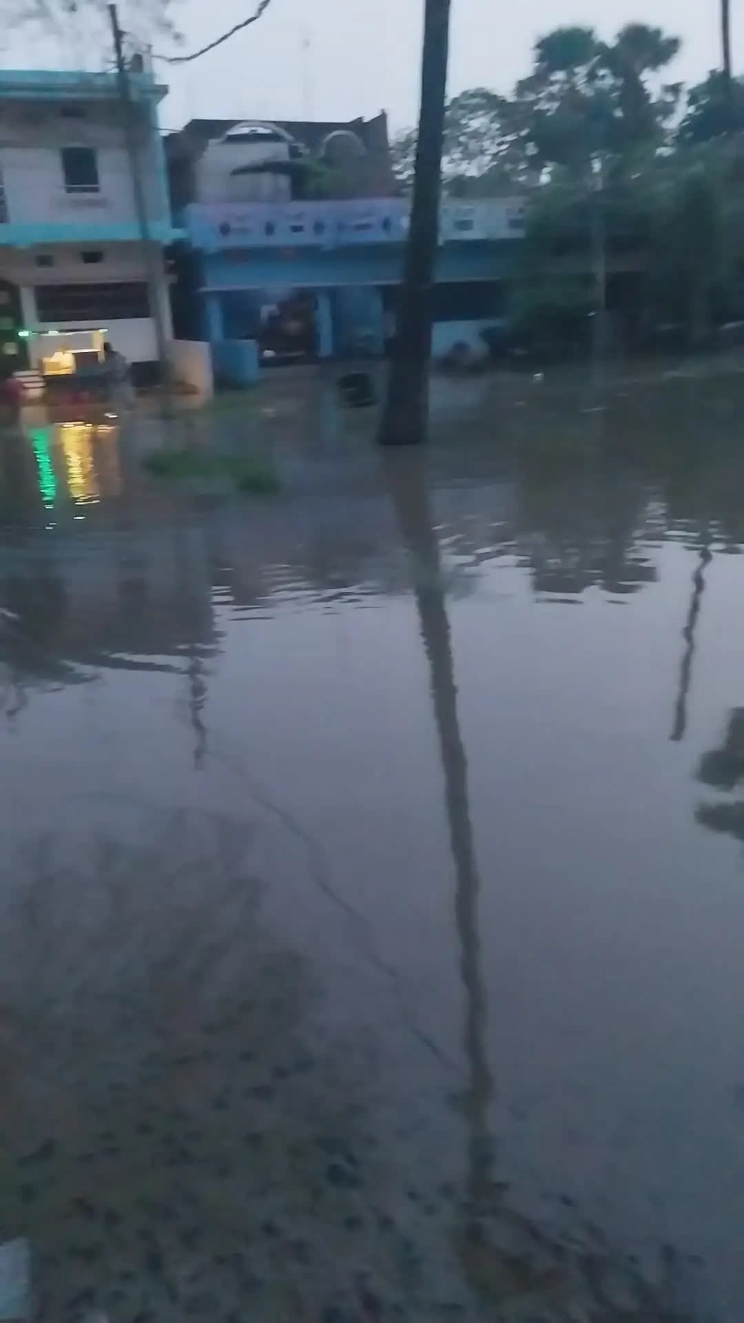 वार्ड संख्या 19 में बाढ़ के पानी का जल स्तर काफी बढ़ गया है जिससे लोगों को काफी परेशानियों का सामना करना पड़ रहा है l