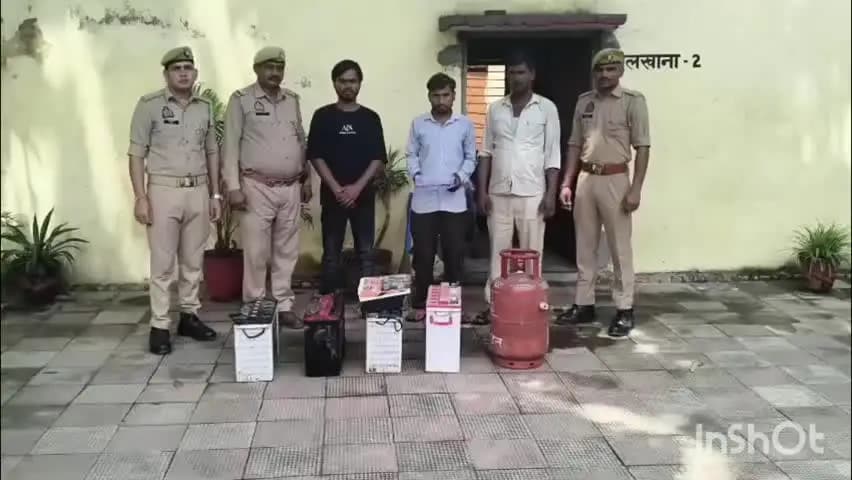 बरेली: भोजीपुरा में दिन में फेरीवाले और रात में चोर, 5 चोरियों का खुलासा, 3 शातिर गिरफ्तार