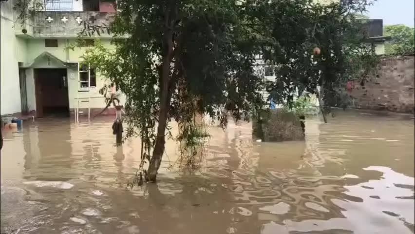 बड़हिया: बड़हिया प्रखंड में बाढ़ की स्थिति और अधिक बिगड़ी,घरों में प्रवेश कर रहा बाढ़ का पानी