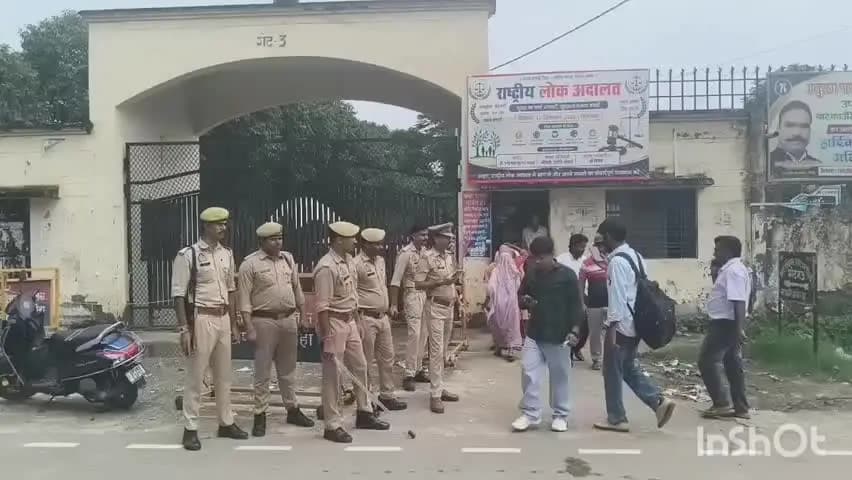 अमरोहा: अफ्फान के मुख्य कातिल के सरेंडर की सूचना से मचा हड़कंप, अमरोहा कचहरी छावनी में तब्दील