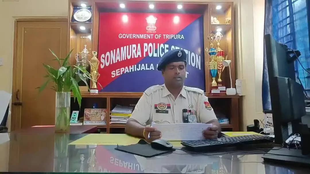 সোনামুড়া: সোনামুড়া থানা পুলিশের হাতে গ্রেপ্তার ধর্ষন কারী