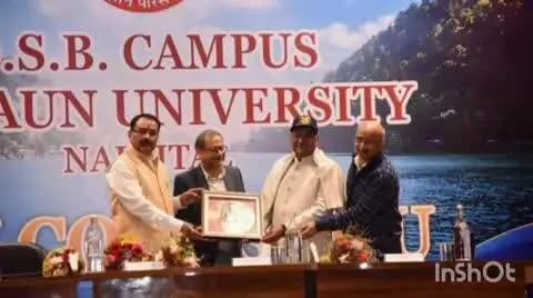नैनीताल: डीएसबी परिसर में शिक्षक दिवस पर गुरुजनों का सम्मान किया गया