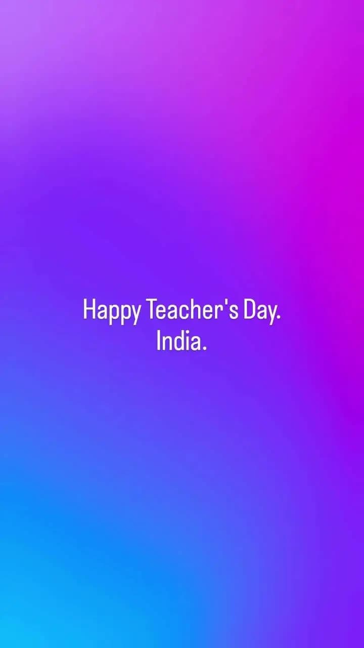 Happy Teacher's Day.
India. #happyteacherday