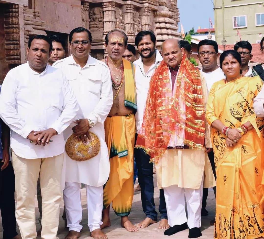 କଟକ ପୌରାଞ୍ଚଳ: ମନମୋହନ ସାମଲଙ୍କ ଚଣ୍ଡୀ ମନ୍ଦିର ପରିଦର୍ଶନ ଓ ବୈଠକ ଉପଲକ୍ଷେ ବଡ଼ ଘୋଷଣା