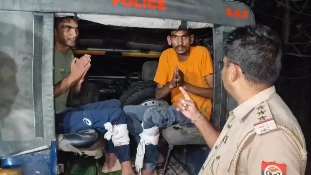 बुढ़ाना: पुलिस और गौकश बदमाशों के साथ हुई मुठभेड़ में रिजवान और रिहान घायल, अस्पताल में भर्ती, बरामद हुए दो तमंचे और दो खोखे